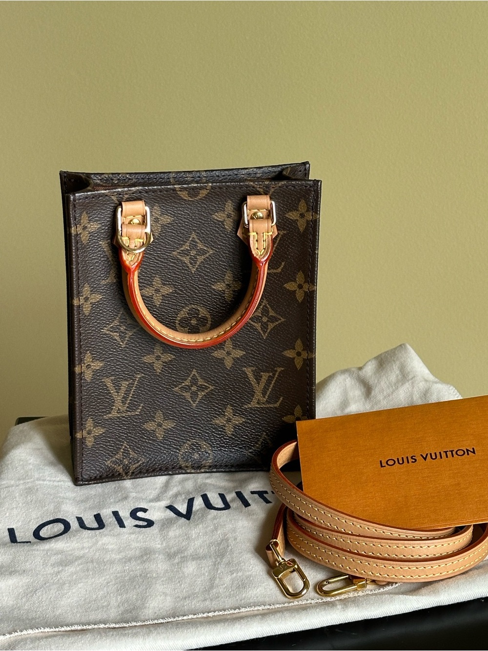 Louis Vuitton Petit Sac Plat Bag